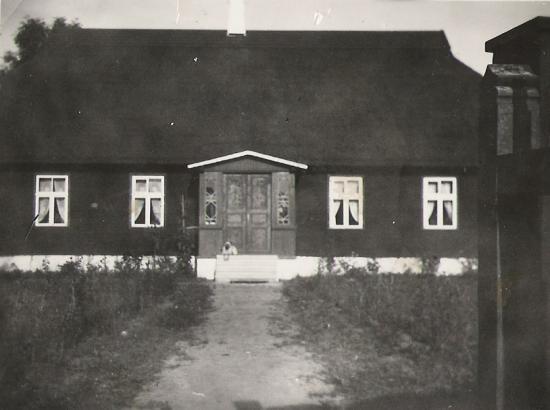 Orbu Eedu uus maja, 1938.a suvi.